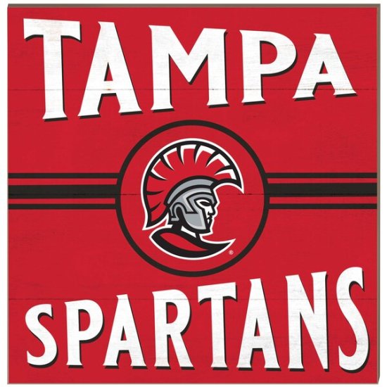 University  Tampa Spartans 10'' x 10'' ȥ   ᡼