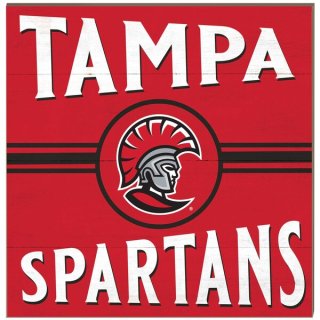 University  Tampa Spartans 10'' x 10'' ȥ   ͥ