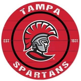 University オブ Tampa Spartans 20'' x 20'' インドア/アウトド