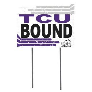 TCU・ホーンドフロッグス 18'' x 24'' Bound Yard サイン