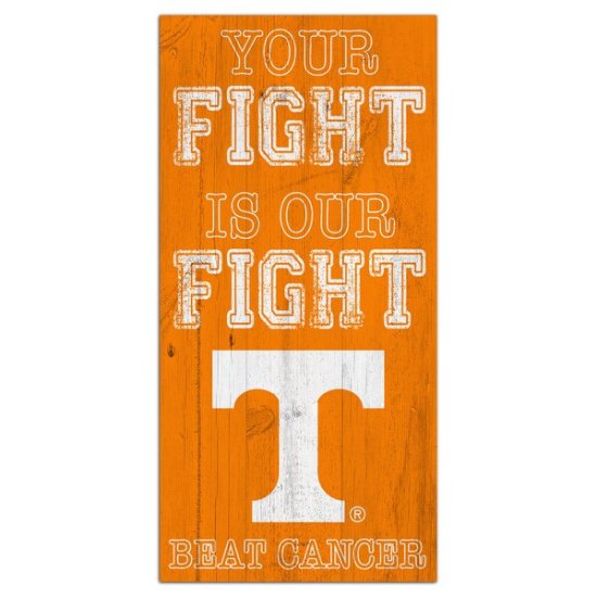 Tennessee Volunteers 6'' x 12'' 楢 Fight Is Our Fi ᡼