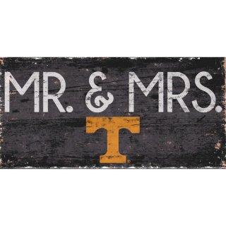 Tennessee Volunteers 6'' x 12'' Mr. & Mrs.  ͥ