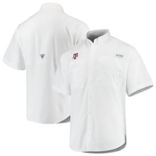 テキサスA&M・アギーズ Columbia PFG Tamiami シャツ - ホワイト