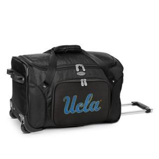 UCLA・ブルーインズ MOJO 22" 2-ホイール ダッフル バッグ - ブラック