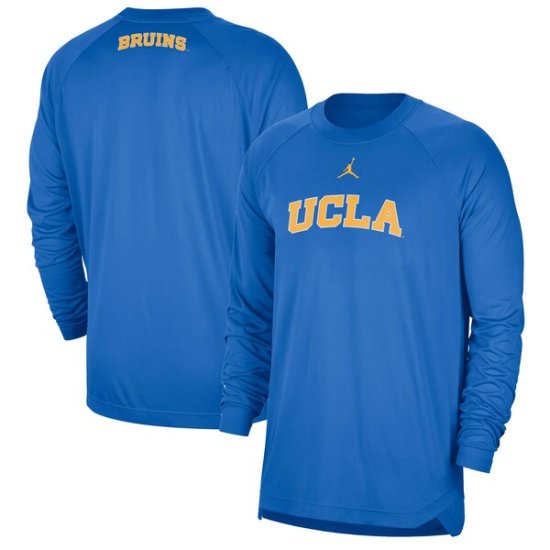 NCAAナイキ ジョーダン メンズ パーカー UCLAモデル　Lサイズ 　青　ブルー
