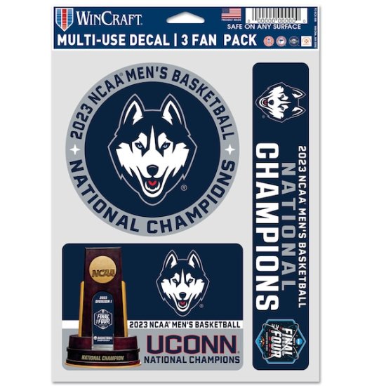 UCオンn Huskies ウィンクラフト 2023 NCAA メンズ バスケットボール