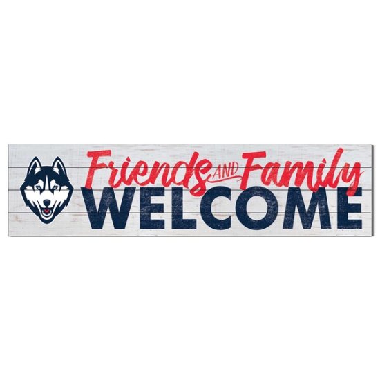UCn Huskies 10'' x 40'' Friends & եߥ꡼ Welcome  ᡼