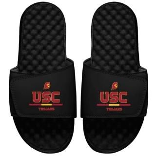 USC・トロージャンズ Iスライド スプリット Bar スライド サンダル - ブラック