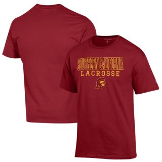 USC・トロージャンズ チャンピオン Stack ロゴ Lacrosse パワーblend Ｔシャツ サムネイル