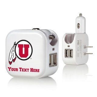 Utah Utes ѡʥ饤 2-In-1 USB Charger ͥ