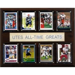 Utah Utes 12'' x 15'' オール-タイム Greアットs プラーク