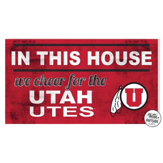 Utah Utes 11'' x 20'' ɥ/ȥɥ In This ϥ  ᡼