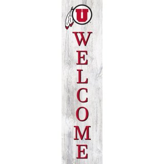 Utah Utes 48'' Welcome Leaner ͥ