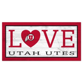 Utah Utes 6'' x 12''    ͥ