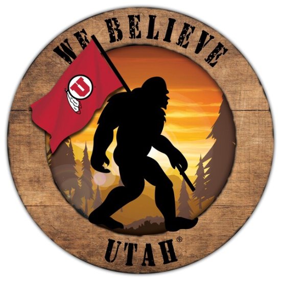 Utah Utes 12'' We Believe ӥåfoot   ᡼