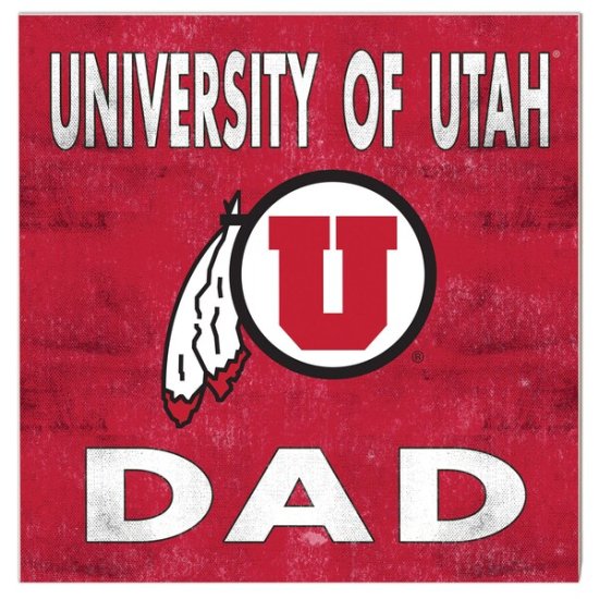 Utah Utes 10'' x 10'' Dad ץ顼 ᡼