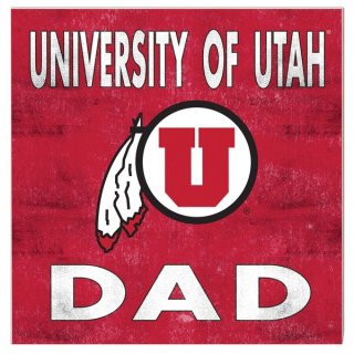 Utah Utes 10'' x 10'' Dad ץ顼 ͥ