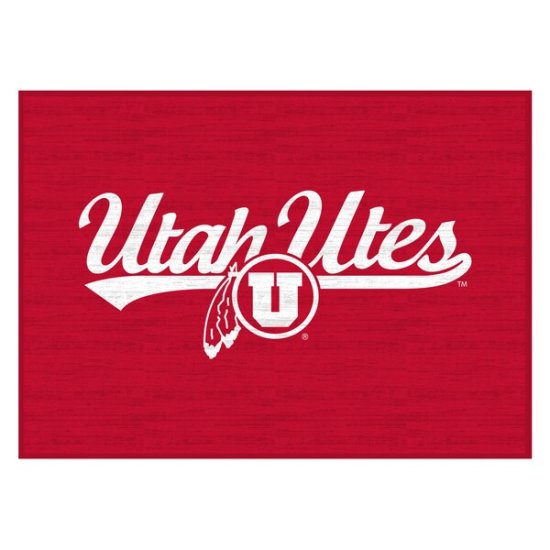Utah Utes 5' x 7.5' 饰ޥå ᡼