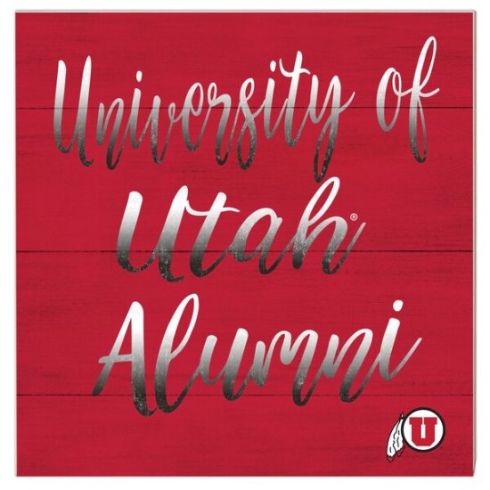 Utah Utes 10'' x 10'' Alumni ץ顼 ᡼
