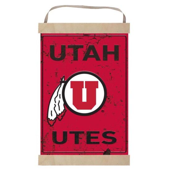 Utah Utes Faux Rust Хʡ  ᡼