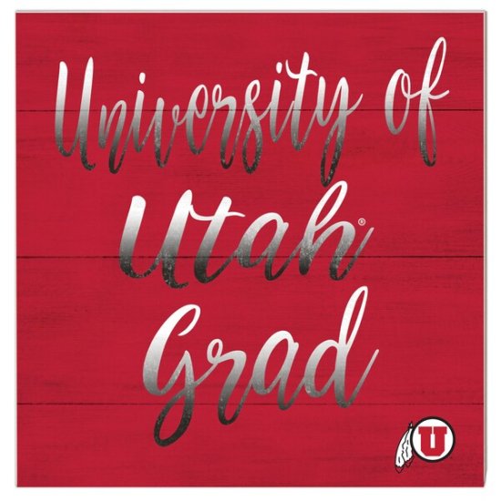 Utah Utes 10'' x 10'' Grad ץ顼 ᡼