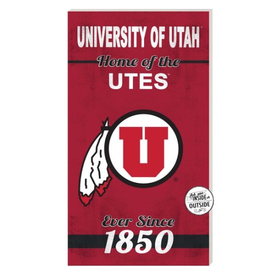 Utah Utes 11'' x 20'' ۡ Of   ᡼
