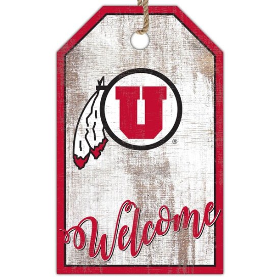 Utah Utes 11'' x 19'' Welcome    ᡼