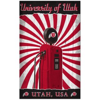 Utah Utes 11'' x 19'' ȥ Pump Locåi  ͥ
