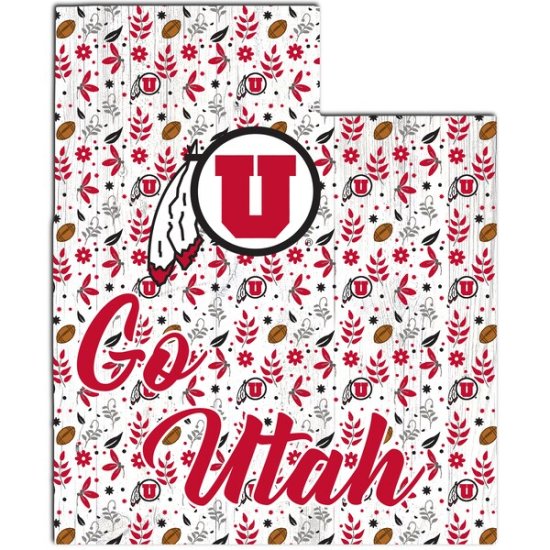 Utah Utes 12'' Floral ơ  ᡼