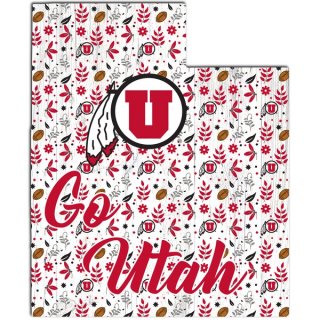 Utah Utes 12'' Floral ơ  ͥ