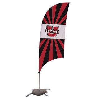 Utah Utes 7.5' Sunburst Razor Feåher Stake եå  ͥ