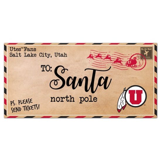 Utah Utes 6'' x 12'' Letter ȥ   ᡼