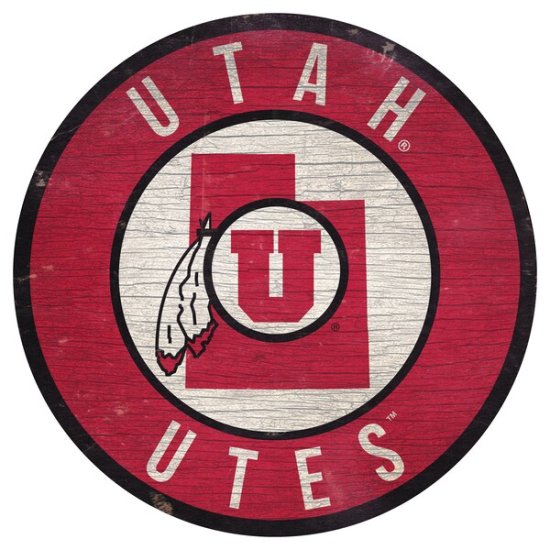 Utah Utes 12'' x 12'' ơ   ᡼