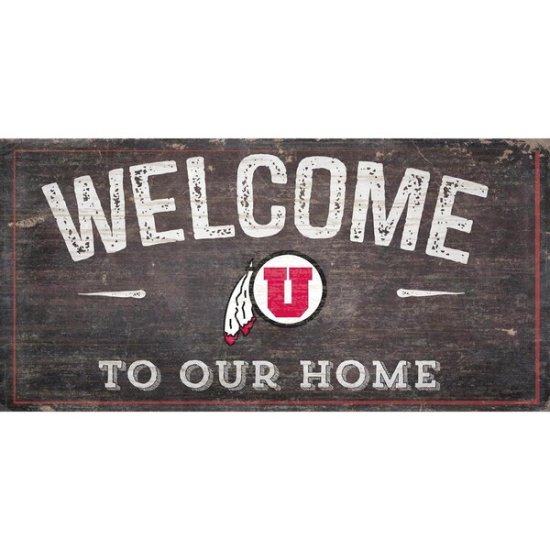 Utah Utes 11'' x 19'' Welcome ȥ Our ۡ  ᡼