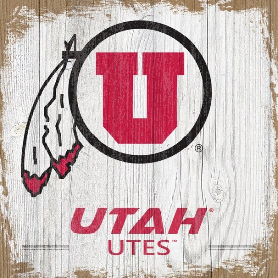 Utah Utes 6'' x 6''   ֥å ᡼