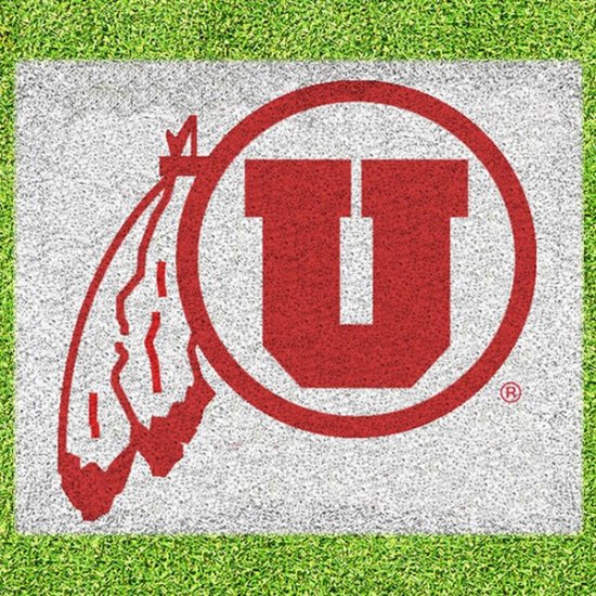 Utah Utes 65'' x 45'' ꥸʥ Stencil å ᡼
