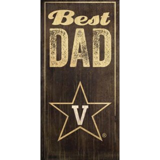 V&erbilt Commodores 6'' x 12'' Best Dad  ͥ