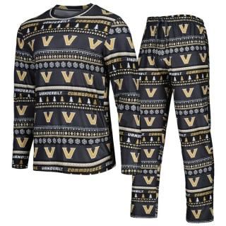 V&erbilt Commodores コンセプト スポーツ 回転スタンド付き ロングスリーブ Tシ