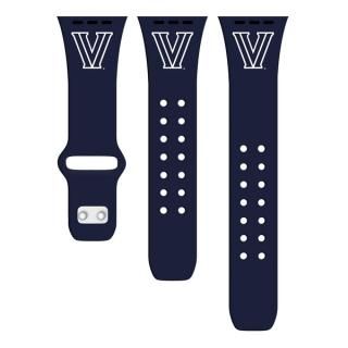 Villanova Wildcアットs ロゴ シリコン Apple ウォッチ バンド - ネイビー