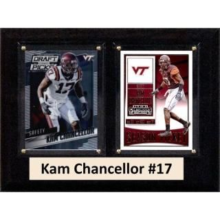 Kam Chancellor Virginia テック Hokies 6'' x 8'' プラーク