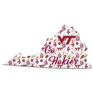 Virginia ƥå Hokies 12'' Floral ơ  ͥ