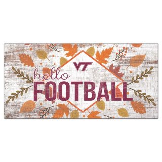 Virginia ƥå Hokies 6'' x 12'' ϥ Football   ͥ