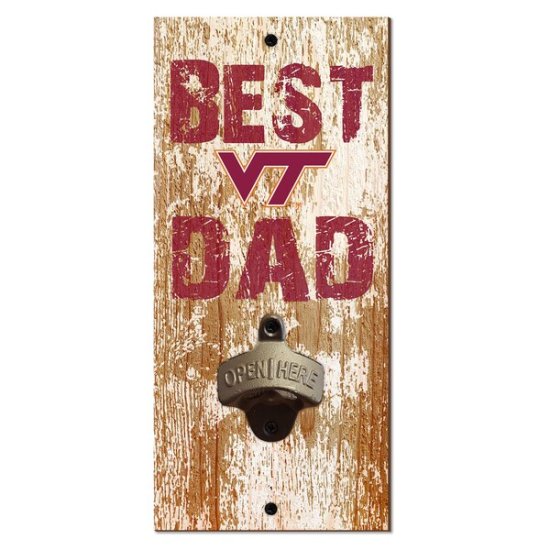 Virginia ƥå Hokies 5'' x 12'' Best Dad ȴ ᡼