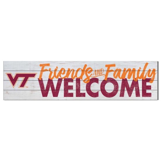 Virginia ƥå Hokies 10'' x 40'' Friends & եߥ꡼ We ᡼