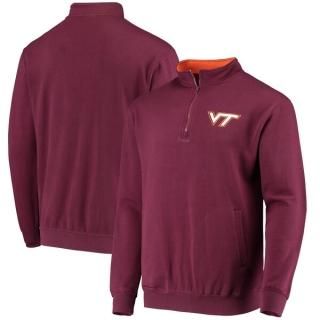 Virginia テック Hokies コロッセオ トゥーrtugas ロゴ クォーター-ジップ ジ