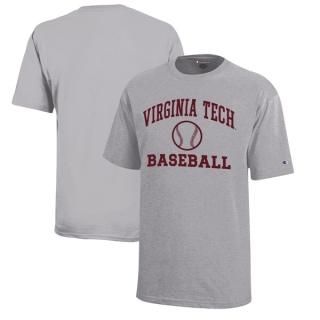 Virginia テック Hokies チャンピオン ユース アイコン ロゴ ベースボール Tシャツ