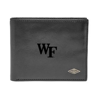 Wake Forest Demオン Deacオンs フォスil レザー Ryan RFID フリップ