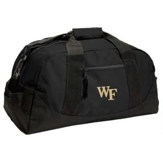 Wake Forest Demオン Deacオンs Dome ダッフル バッグ - ブラック