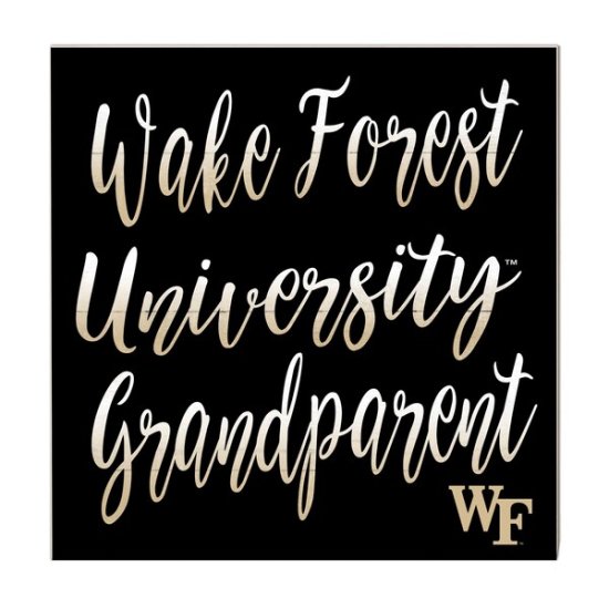 Wake Forest Dem Deacs 10'' x 10'' parent  ᡼