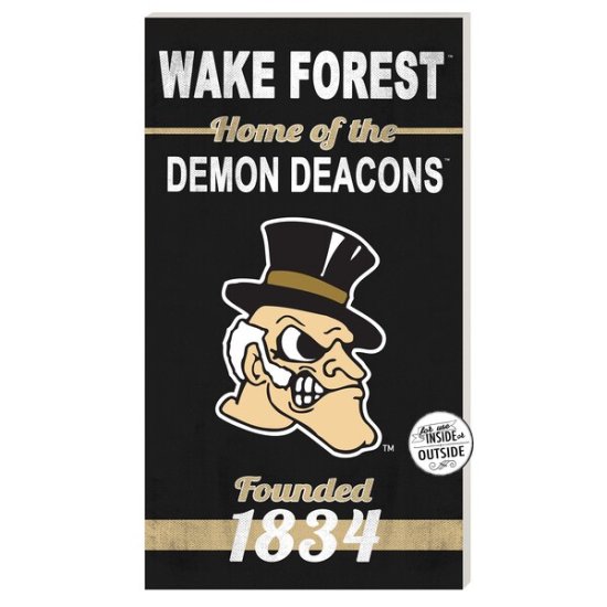 Wake Forest Dem Deacs 11'' x 20'' ۡ Of   ᡼